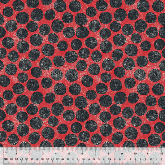 (4 yd) Windham Fabrics Swatch 53507-4 Stones Sangria