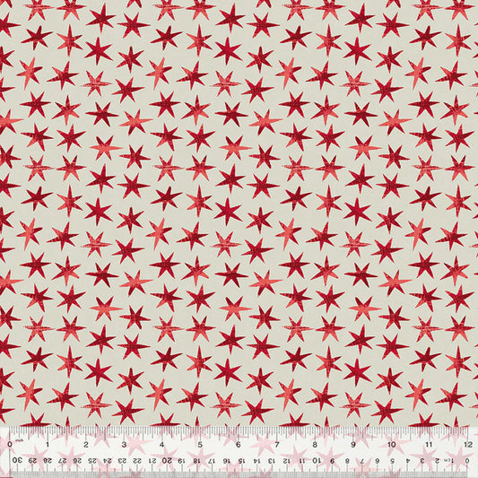(4 yd) Windham Fabrics Swatch 53509-12 Jacks Alabaster
