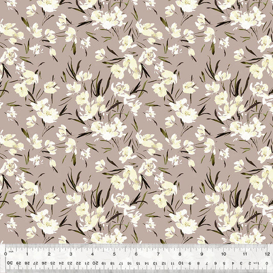 (4 yd) Windham Fabrics Perennial 537870-11 Peony Tulip