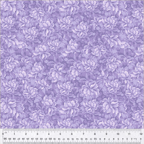 (2 yd) Windham Fabrics Jolene 53881-4 Lavender Flower Texture