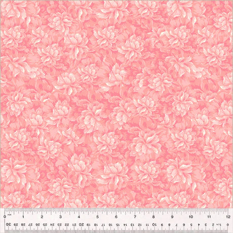 (2 yd) Windham Fabrics Jolene 53881-6 Flower Texture Pink