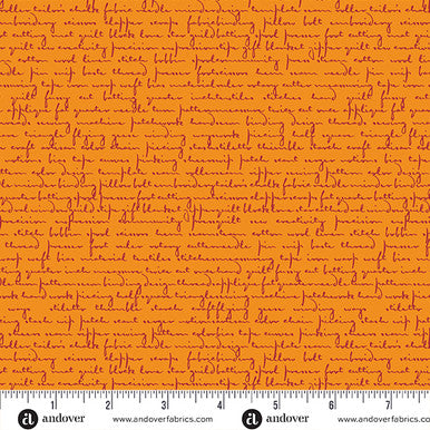 Andover "Scrawl" Half-yard Bundle - 10 Fabrics, 5 Total Yards