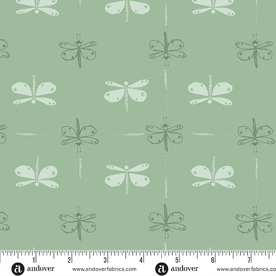 Andover "Meadow Walk" Half-yard Bundle - 10 Fabrics, 5 Total Yards