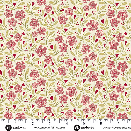 Andover "A Woodsy Cottage" Half-yard Bundle - 10 Fabrics, 5 Total Yards