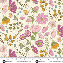 Andover "Flourish" Half-yard Bundle - 10 Fabrics, 5 Total Yards