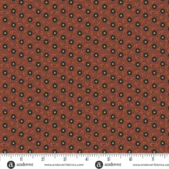Half-yard Bundle - Andover/Makower UK "Jamestown" by Jo Morton - 10 Fabrics, 5 Total Yards