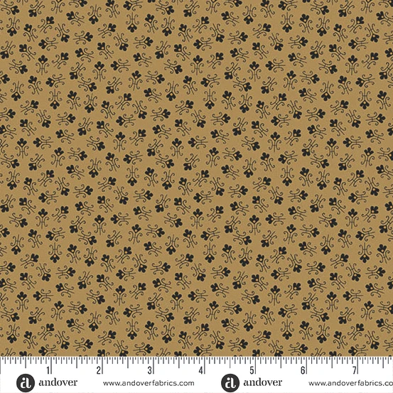 Half-yard Bundle - Andover/Makower UK "Jamestown" by Jo Morton - 10 Fabrics, 5 Total Yards
