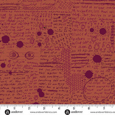 Andover "Scrawl" Half-yard Bundle - 10 Fabrics, 5 Total Yards