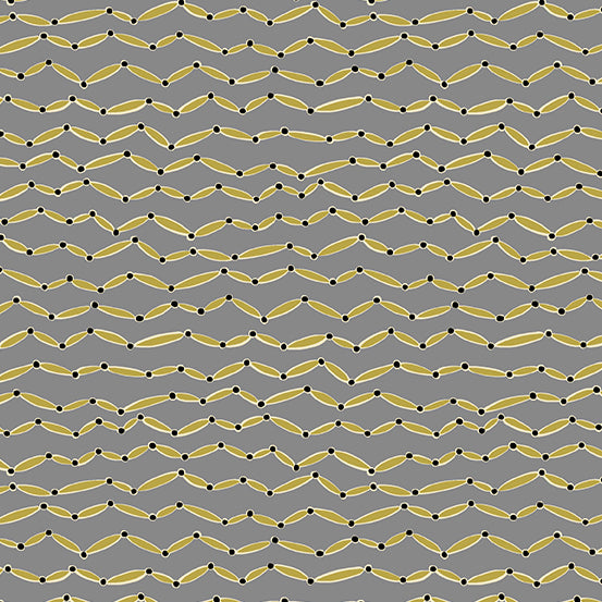 (4 yd) Andover Frond A-484-C Gray Chain