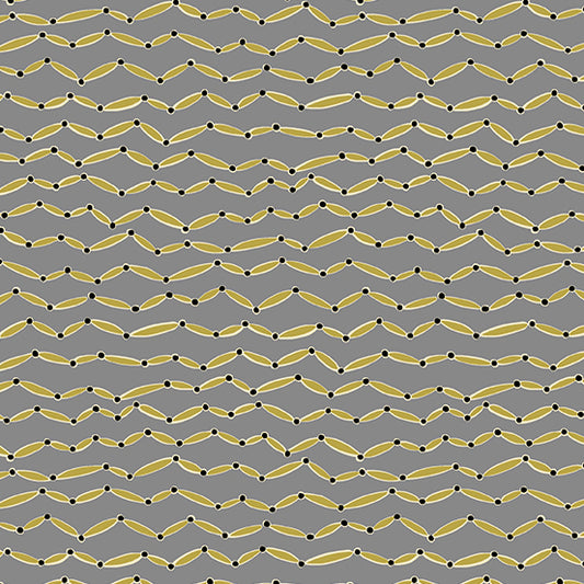 (4 yd) Andover Frond A-484-C Gray Chain