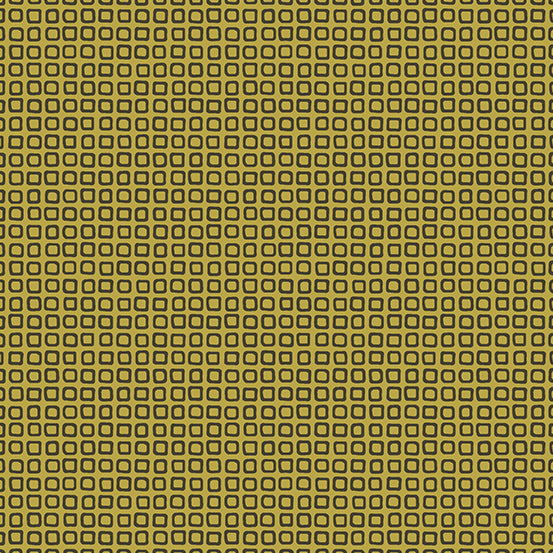 (4 yd) Andover Frond A-486-Y Yellow Squares