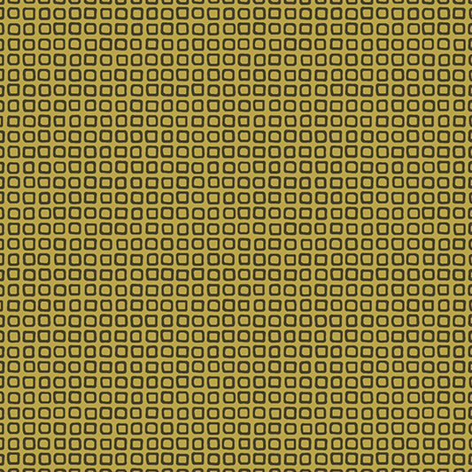 (4 yd) Andover Frond A-486-Y Yellow Squares