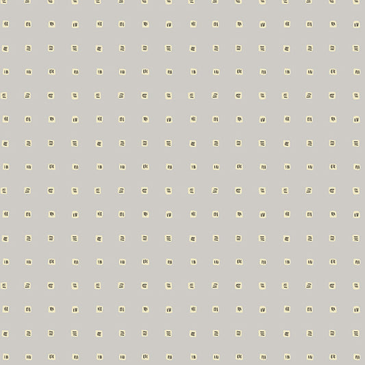 (4 yd) Andover Frond A-487-LC Gray Cubes