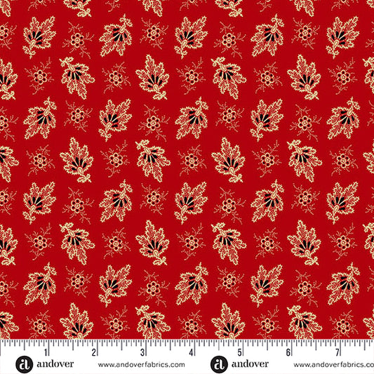 (1.5 yd) Andover/Makower UK Carolina A-5313-R