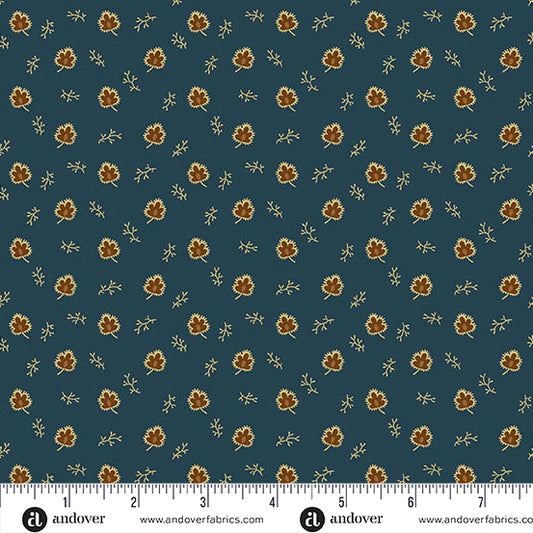 (2 yd) Andover/Makower UK Carolina A-5316-B