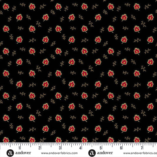 (2 yd) Andover/Makower UK Carolina A-5316-K
