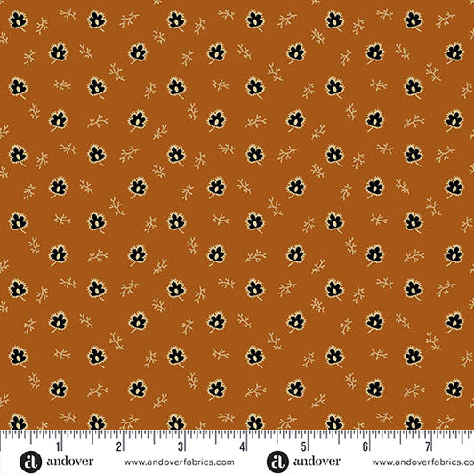 (1.5 yd) Andover/Makower UK Carolina A-5316-O
