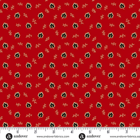 (1.5 yd) Andover/Makower UK Carolina A-5316-R