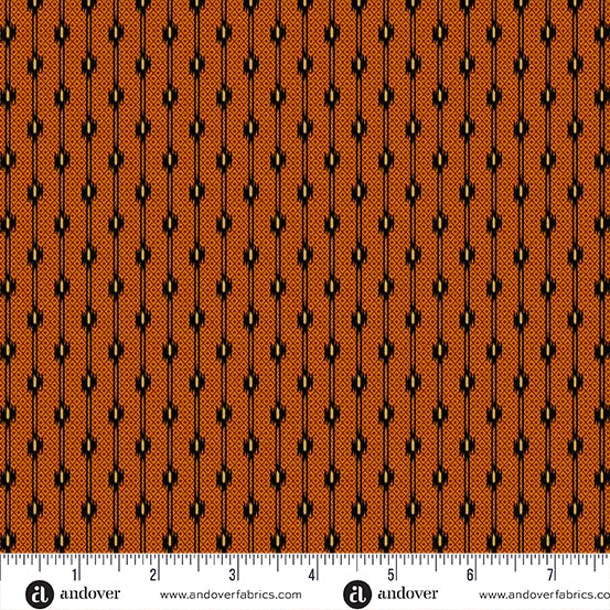 Andover/Makower UK "Carolina" (Heritage) Half-Yard Bundle - 10 Fabrics, 5 Total Yards