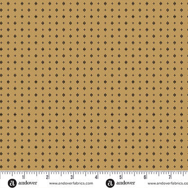 Andover/Makower UK "Toasted" By Jo Morton Half-yard Bundle - 10 Fabrics, 5 Total Yards