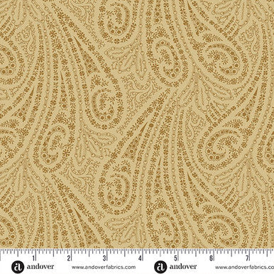 Andover/Makower UK "Toasted" By Jo Morton Half-yard Bundle - 10 Fabrics, 5 Total Yards