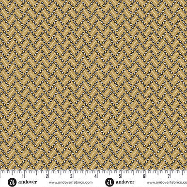 Andover/Makower UK "Toasted" By Jo Morton Half-yard Bundle - 10 Fabrics, 5 Total Yards