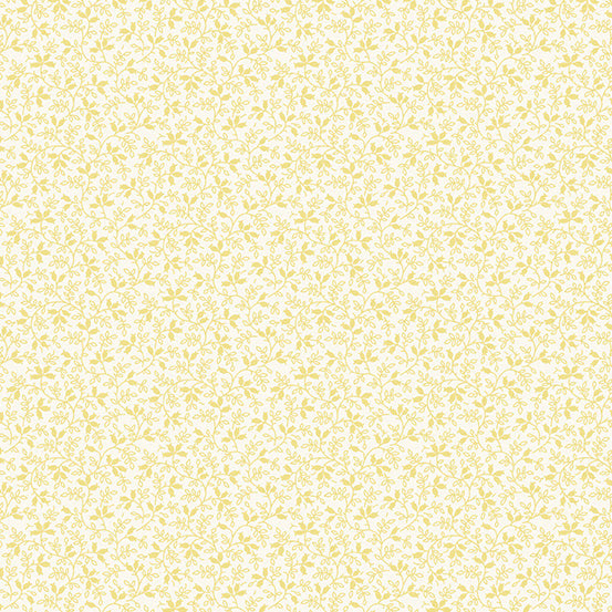 (5 yd) Dewdrops A-712-Y Yellow Vine