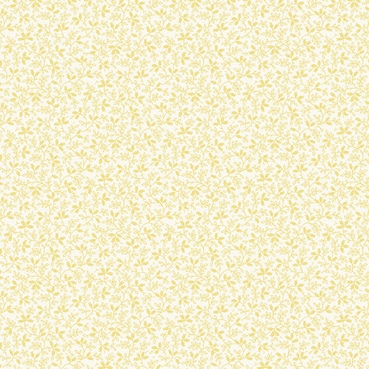 (5 yd) Dewdrops A-712-Y Yellow Vine