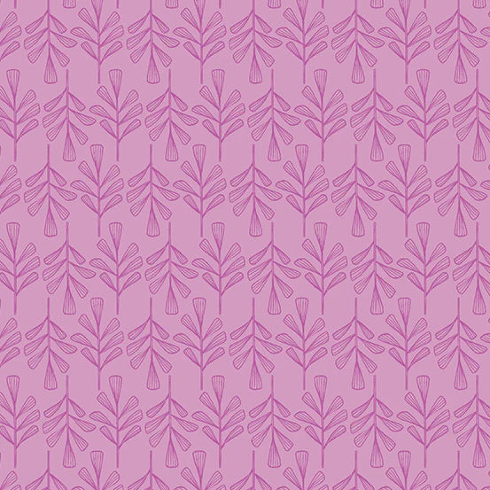 (2 yd) Andover/Makower UK Wandering 763-P Petrichor Orchid