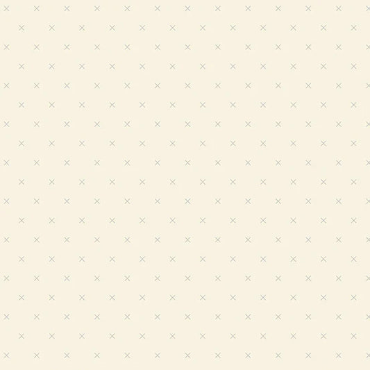 (2 yd) Andover/Makower UK All My Xs 807-L1 Beige