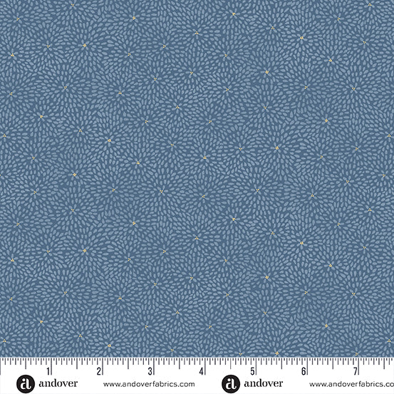 Andover "Kasumi" Koi Fish (Metallic Accents) Half-yard Bundle - 10 Fabrics, 5 Total Yards