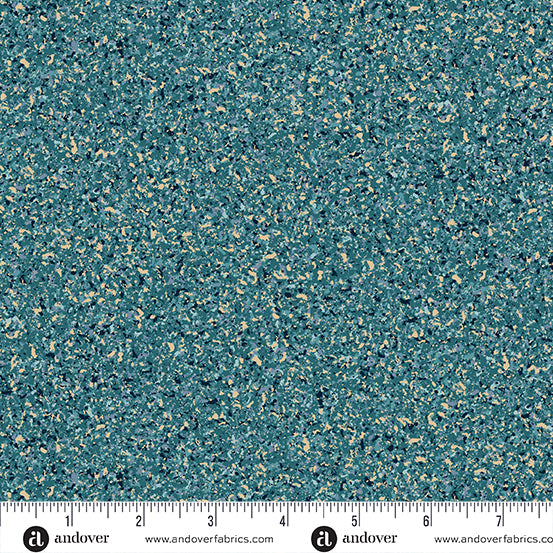 Andover "Kasumi" Koi Fish (Metallic Accents) Half-yard Bundle - 10 Fabrics, 5 Total Yards