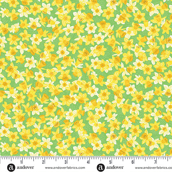 Andover "Hello Spring" (Easter) Half-yard Bundle - 10 Fabrics, 5 Total Yards
