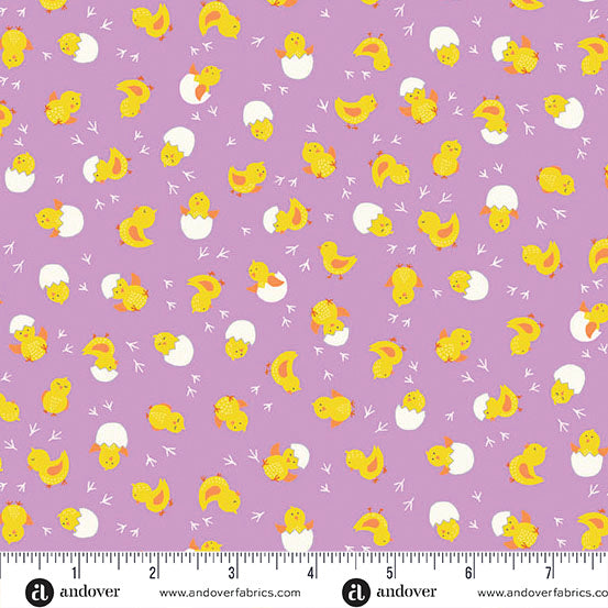 Andover "Hello Spring" (Easter) Half-yard Bundle - 10 Fabrics, 5 Total Yards