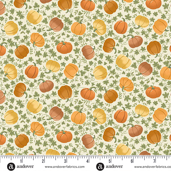 Andover "Hello Autumn" Half-yard Bundle - 10 Fabrics, 5 Total Yards