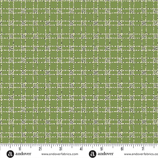 Andover "Green Leaves" Half-yard Bundle - 10 Fabrics, 5 Total Yards