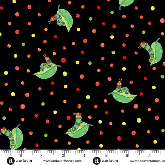 Andover "The Very Hungry Caterpillar" Half-yard Bundle - 10 Fabrics, 5 Total Yards