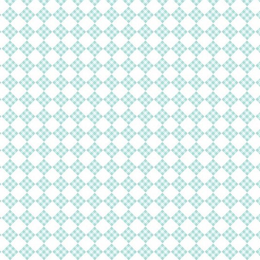 (4 yd) Andover Welcome Spring 409-T Teal Plaid