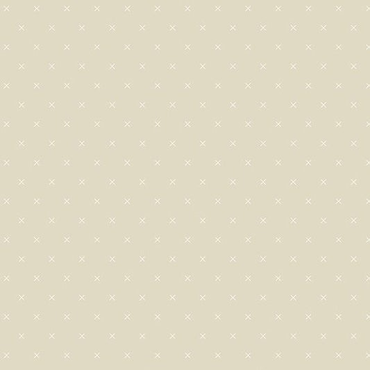 (1.5 yd) Andover/Makower UK All My Xs 807-N Latte