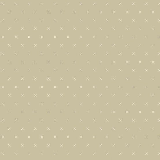 (2 yd) Andover/Makower UK All My Xs 807-N2 Sand