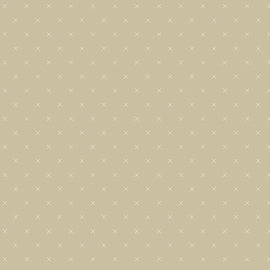 (2 yd) Andover/Makower UK All My Xs 807-N2 Sand