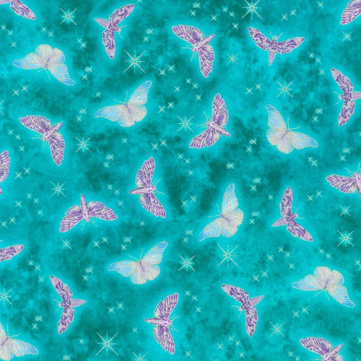 Robert Kaufman "Butterflies" Half-Yard Bundle - 10 Fabrics, 5 Total Yards