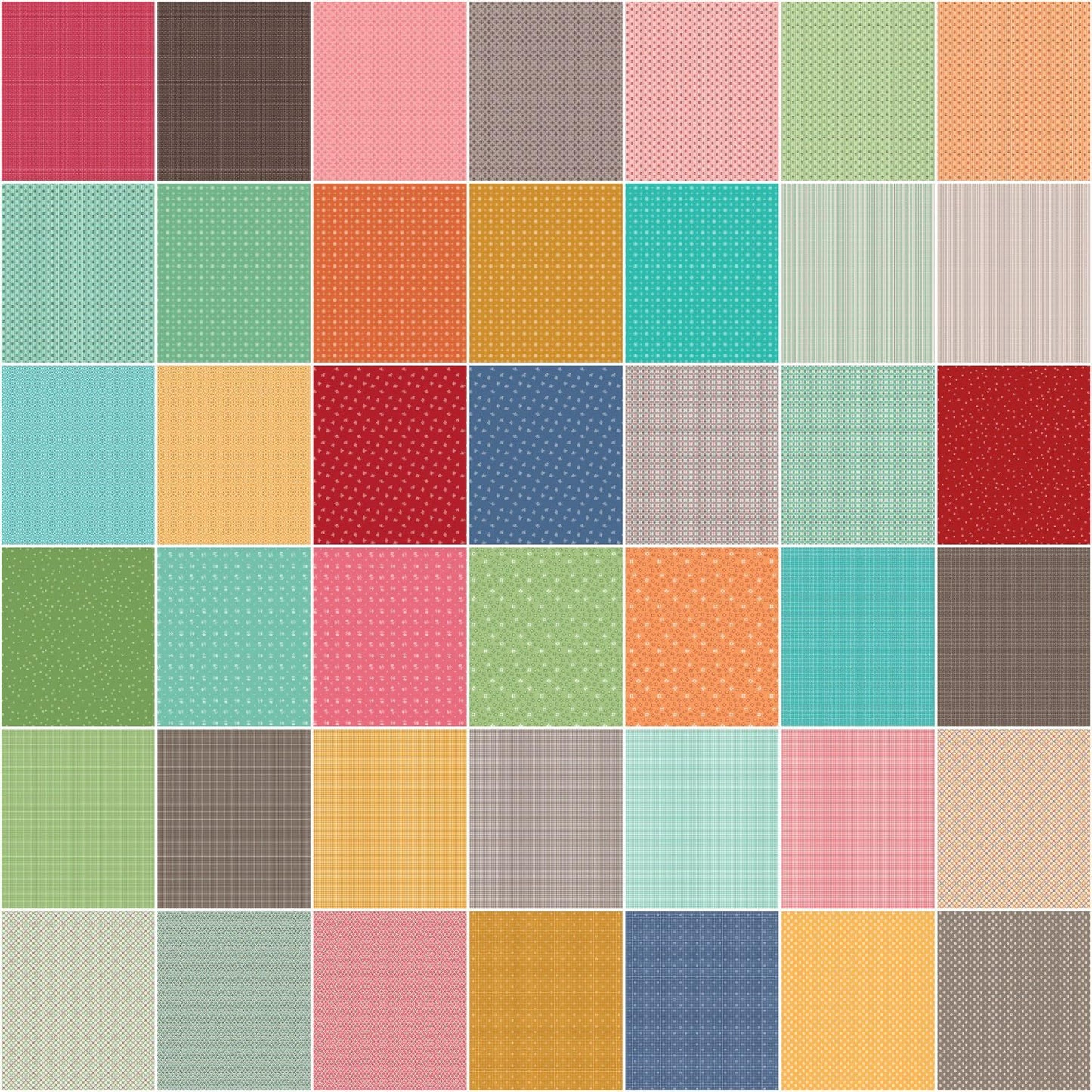 Riley Blake Prim - 40 Strip Rolie Polie