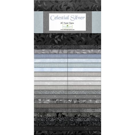 Wilmington Prints - 40 Karat Gems - Celestial Silver