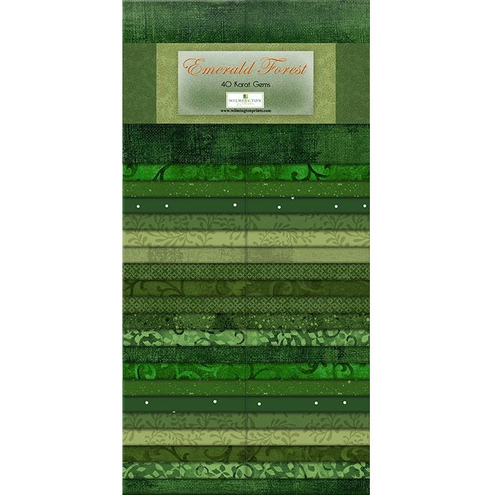 Wilmington Prints - 40 Karat Gems - Emerald Forest