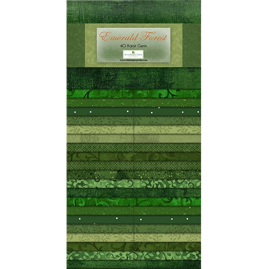 Wilmington Prints - 40 Karat Gems - Emerald Forest