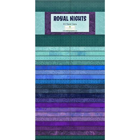 Wilmington Prints - 40 Karat Gems - Royal Nights