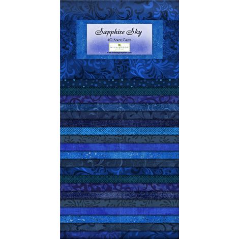 Wilmington Prints - 40 Karat Gems - Sapphire Sky