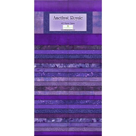 Wilmington Prints - 40 Karat Gems - Amethyst Royale