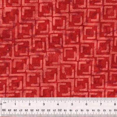 Anthology Batiks "Squared" Half-yard Bundle - 10 Fabrics, 5 Total Yards